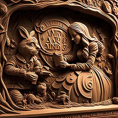 3D model Alices Adventures in Wonderland (STL)